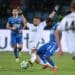 YEREVAN, ARMENIA, FEBRUARY 19, 2026: Matheus Aiás of FC Noah and Ibrahim Sadiq of AZ Alkmaar battle for the ball during the UEFA Europa Conference League match between FC Noah and AZ Alkmaar at Republican Stadium in Yerevan, Armenia.